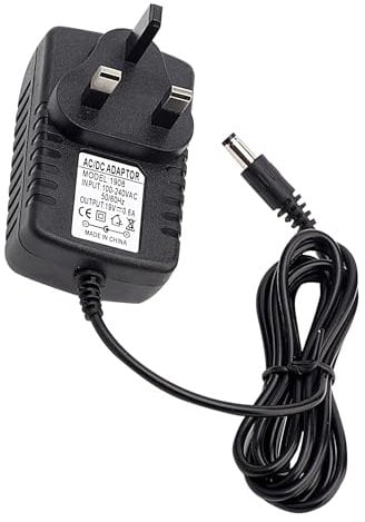 19V 0.6A Power Adapter for eufy RoboVac 15C MAX G30 Lefant M123 M210 Robot Vacuum Cleaner Proscenic 850T OKP K2 K3 K7 K8 HONITURE G20 Robotic Vac Mop Li-ion Battery Charging Dock Charger