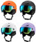 Ailgely Unisex Skihelm, Integrierter Skihelm für Herren und Damen, Snowboardhelm mit Abnehmbarer Visierbrille, Schneesporthelm für Skifahren/Snowboard mit Belüftungssystem, Schneehelm