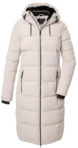 Killtec Damen Kow 56 Wmn Qltd Ct Steppmantel/Funktionsmantel in Daunenoptik mit Kapuze