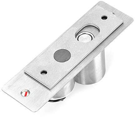 Cerradura de Perno de Caída Eléctrica, de Entrada de Puerta Cerradura de Perno Eléctrico DC12V Mini de Control de Acceso de Seguridad de Puerta de Vidrio Integrado de 2 Cables