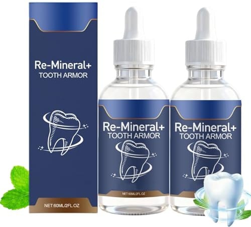Nano Hydroxyapatite Tooth Repair Serüm, Reduce Sensitivity for Cleaning Health, Zahnfleisch Tropfen, gegen Zahnfleischrückgang, Sanft aufhellende Zahncremes für empfindliche Zähne, 60ml (2)
