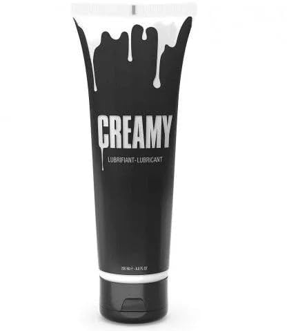 Cremiges Gleitmittel 250ml – Wasserbasiertes Intimgel mit realistischer Textur, Geruchlos & Geschmacksneutral, Parabenfrei
