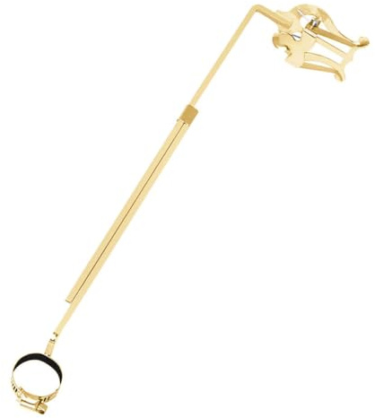 Générique Accessoire Portable de Lyre pour Flûte Traversière Support et Pince Sécurisée pour Concerts et Musiciens Adultes