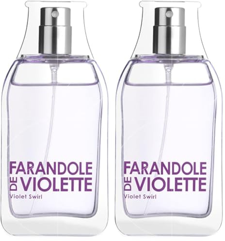 COTTAGE Eau de Toilette Farandole de Violette - 50 ml (Lot de 2)