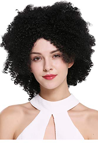 WIG ME UP - ZM-1586-1 Perücke Damenperücke kraus gelockt Afro Locken Karibik Volumen voluminös schwarz