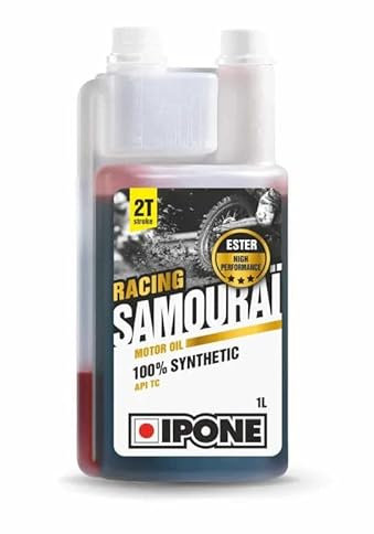 Huile moteur lubrifiante mélange ion SAMOURAI SAMURAI RACING SYNTHÉTIQUE 2T 1L