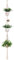 Fliyeong Premium Plant Hanger Macrame 3 Tier Plant Holder Hangers Cotton Rope Hanging Planter Basket for Indoor and Outdoor