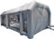 4 * 2.5 * 2.2 m Lackierkabine Hochstabil Autolackierung Aufblasbares Zelt Spray Booth, Zusammenklappbar Lackierkabine Zelt Spray Booth mit Luftfiltersystem