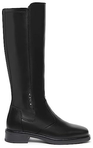 Nero Giardini I308812D Stivali Donna in Pelle E Materiale Tecnico - Nero 36 EU