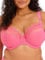 Elomi Women's Matilda Plunge Bra, Sheer, Wild Cherry, 34J US