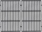 Weber Grate 7524 Lot de 2 grilles de rechange pour Weber Genesis 300 Series Pièces de barbecue Genesis E-310 E-320 E-330 S-310 S-320 S-330 EP-310 EP-320 EP-330 Weber Grille de cuisson en fonte