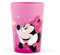 Lulabi Minnie Cosmo Verre en polypropylène, rose, 25,5 cl