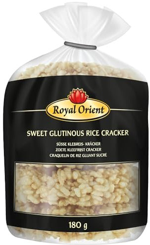ROYAL ORIENT - Süsse Klebreis Kräcker - (1 X 180 GR)