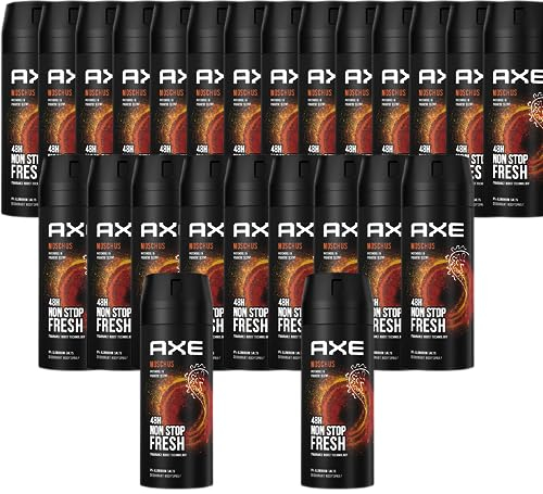 AXE Bodyspray Moschus Deo 24x 150ml Deospray Deodorant Männerdeo ohne Aluminium Herren Männer Men