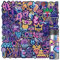 100 PCS Water Bottle Stickers, Cute Vinyl Waterproof Stickers Cartoon Stickers Aesthetic Laptop Stickers for Phone Skateboard Scrapbook Luggage Car Decals for Adults Teens Kids Girls, Neon