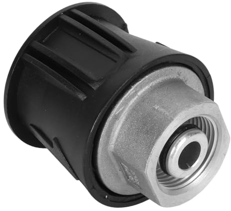 Luqeeg Juego de Adaptadores para Hidrolimpiadora, Adaptador de Conexión Rápida para Hidrolimpiadora M22 de 14mm, Juego de Roscas para Manguera de Hidrolimpiadora de 4000 PSI