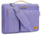 MOSISO 360 Protective Laptop Bag 16 inch, 15-15.6 inch Computer Shoulder Bag Compatible with MacBook Pro 16, HP, Dell, Lenovo, Asus, Side Open Messenger Case &4 Zipper Pockets&Handle, Purple