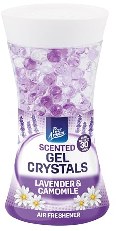 Air Fresheners for Home & Office, Lava Gel Crystal, Home Fragrance, Long Lasting Scented Gel Crystals (Lavender & Camomile)