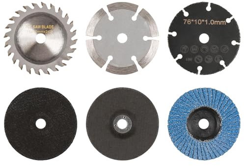 6Pcs 75mm 3 Cutting Disc Angle Grinders Metal Circulars Disc Grinding Wheel Pneumatic Cutting Disc Power Tool Part Polishing Disc