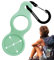 Generic Fibbia per Bottiglia d'Acqua, Clip per Bottiglia d'Acqua, Borraccia Leggera con Clip a Smontaggio Rapido, Fibbia in Silicone, 1,3 Pollici per Gite