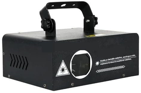 MZZYG Luci da Discoteca RGB Laser Beam Line 500mw Scanner Proiettore Effetto di Illuminazione Scenica DMX Luce for DJ Disco Dance Party Wedding Holiday Bar Club per DJ Club Brithday KTV Festival Home