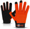 WESTWOOD FOX Leichte Arbeitshandschuhe, Herren Damen Multifunktionale Arbeitshandschuhe mit Handflächenschutz Gartenarbeit Bauarbeitshandschuhe Touchscreen Strapazierfähige (Orange, L)