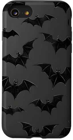 Fledermäuse | Gothic- und Horror-Thema, dunkel Hülle für iPhone SE (2020) / 7 / 8