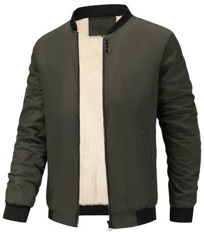 Winter Herren Parka,Fleecejacke Herren mit Kapuze,Herren Jacke lang,Winter Herrenjacke,Herren Winter Parka,Outdoorjacke Herren,Teddy Fleecejacke Herren,Winter Herren,Winterjacke Herren warm gefüttert