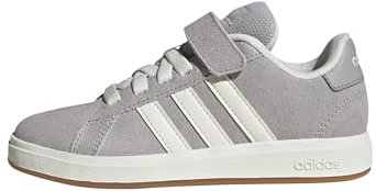 adidas Unisex - Bambini Grand Court 00s Shoes Children, Grey Two/off White/Gum, 33 EU