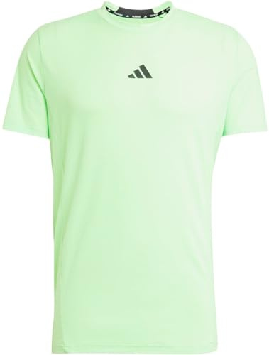 Adidas Herren D4T T-Shirt, Lime Burst, L