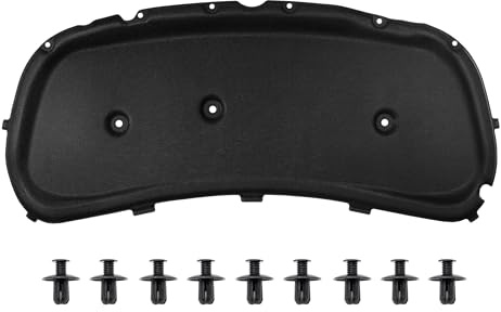 GEPCO Motorhaubendämmung Motorraumdämmmatte Dämmmatte Motorhaube mit Clips kompatibel mit OPEL Astra K 2019–2022 Hatchback/Sports Tourer Facelift 39111574
