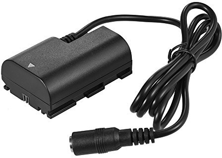 Andoer DR-E6 LP-E6 DC Coupler Dummy Battery for Canon EOS 5DS 5DSR 5DIV 5D2 5D3 80D 7DII 70D 60D 6D 7D DSLR Camera