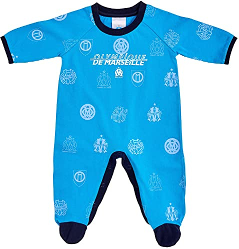 OLYMPIQUE DE MARSEILLE Grenouillère Om - Collection Officielle Taille bébé garçon 18m