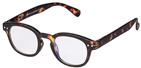 Ultra Tortoise Horn Rim Frame Childrens Anti Blue Light Glasses Kids Blue Light Blocking Glasses Anti Eye Strain Computer Glasses Boys Girls Classic Clear Blue Light Gaming Glasses Computer Reading