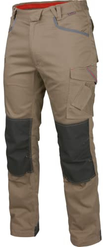 WÜRTH MODYF Bundhose Stretch X - professionelle Arbeitshose für Herren - Bundhose mit Reißverschluss - in der Größe 94 in Beige