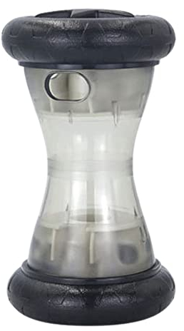 Clenp Tumbler Pet Food Densering Giocattolo, Tumbler Dog Tumbler Interactive Treat Dumbbells Rolling Toy, IQ Dog Cat Trattare Palla per Cani Gattino Giocando a inseguire Masticare Il Regalo di Cane p