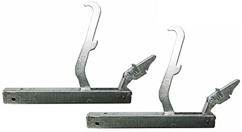 Franza - Kit 2 cerniere sostitutivo per Ariston Hotpoint Scholtes Whirlpool 210 x 21 mm. porta forno con doppio vetro C00264057-482000030692 - KCF2795/OR - Prodotto originale