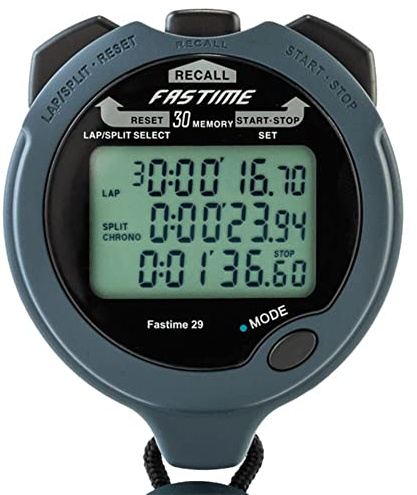 Fastime S3726727 Unisex Adult Stopwatch, Multicoloured, Standard