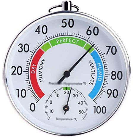 EXENXA Raumthermometer – Kühlschranktemperatur und Hygrometer Dose mit hoher Genauigkeit