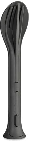 Koziol Besteckset 3-teilig KLIKK POCKET nature ash grey 4036701