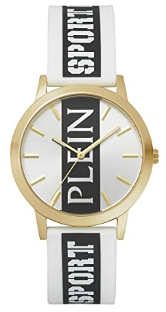 Plein Sport Damen Uhr Analog Quarz Legend PSJBA0223 Silikon