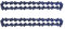 4 inch Chainsaw Saw Chain Parts Tool for Cordless Electric Wood Cutter(2 Pieces)