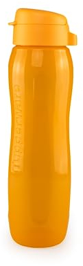 Tupperware EcoEasy II Gourde Orange 750 ml + cuillère Kiwi