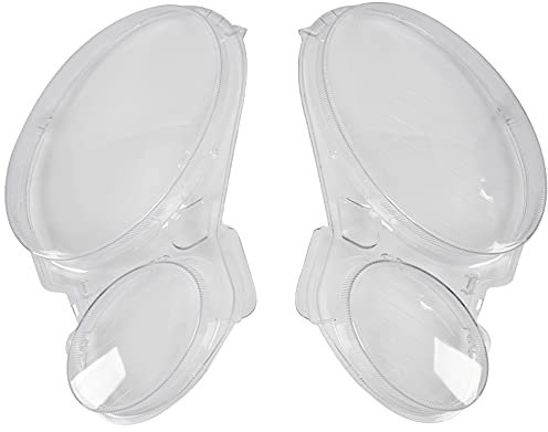 Xtahdge Auto Scheinwerfer Linse Glas Lampenschirm Nebelscheinwerfer Abdeckung Scheinwerfer Abdeckung Für E- W211 2002-2008 E320 E350 E280 E300 E5