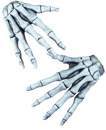 Adult Halloween Gloves Deluxe Adult Skeleton Hands