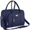 WELAVILA Wickeltasche – große wandelbare Babytasche mit Wickelunterlage und isolierten Taschen für Mama und Papa – Unisex-Multifunktions-Reise-Wickeltasche – Marineblau