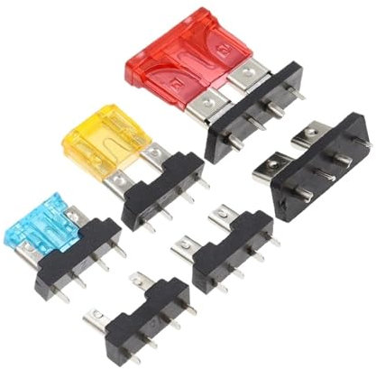 Portafusibles for automóvil de 100 piezas tipo enchufable de 32 V (Color : Micro, Size : 20A)