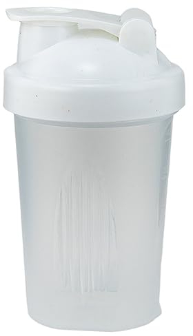 ZUOZUIYQ Kantinen & Wasserflaschen Molkenproteinpulver Mischflasche Sport Fitness (weiß)
