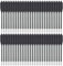 WANVZMR 6,3Aluminium Pistole Armbrust Bolzen Pfeile mit Stahlspitzen Jagdpfeile für 50 lb/80lb Pistolenarmbrust Präzisionsziel kleine Jagd Bogenschießen Mini Armbrustpfeile 12/36/60Pack (60stk black)