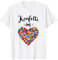 Konfetti im Herzen Karneval Kostüm T-Shirt